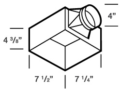 50CFM Housing Dimensions